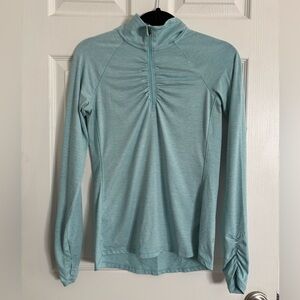 C9 by Champion Women’s Blue Half Zip Pullover Athletic Long sleeve Top